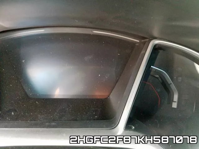 2HGFC2F87KH587078 фото 9