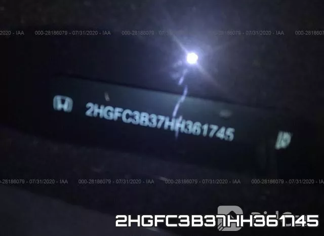 2HGFC3B37HH361745 фото 10