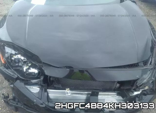2HGFC4B84KH303133 фото 2