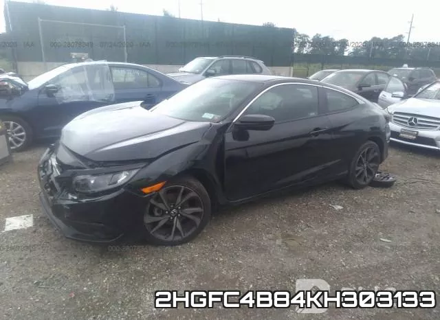 2HGFC4B84KH303133 фото 3