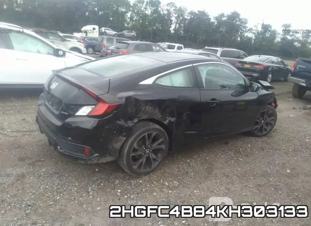 2HGFC4B84KH303133 фото 5