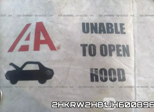 2HKRW2H81JH600896 фото 2