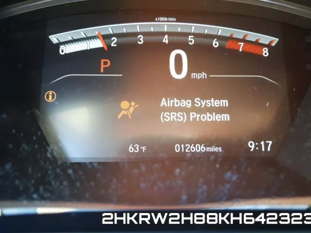 2HKRW2H88KH642323 фото 8