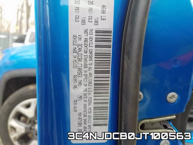 3C4NJDCB0JT100563 фото 2