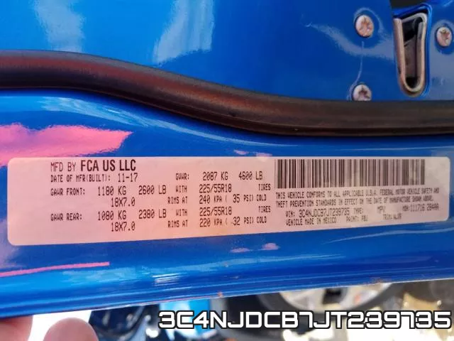3C4NJDCB7JT239735 фото 2