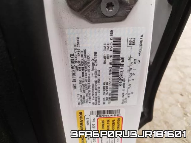 3FA6P0RU3JR181601 фото 2