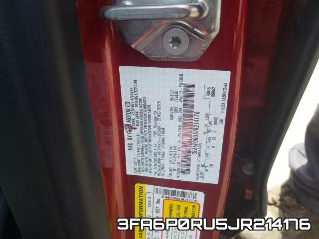 3FA6P0RU5JR214176 фото 2