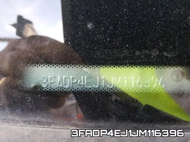 3FADP4EJ1JM116396 фото 2