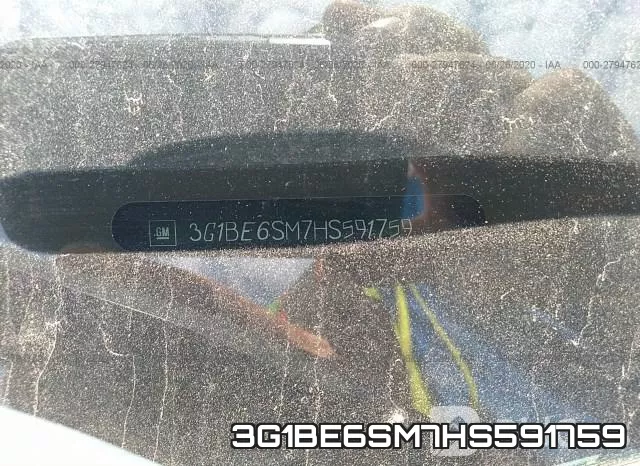 3G1BE6SM7HS591759 фото 10