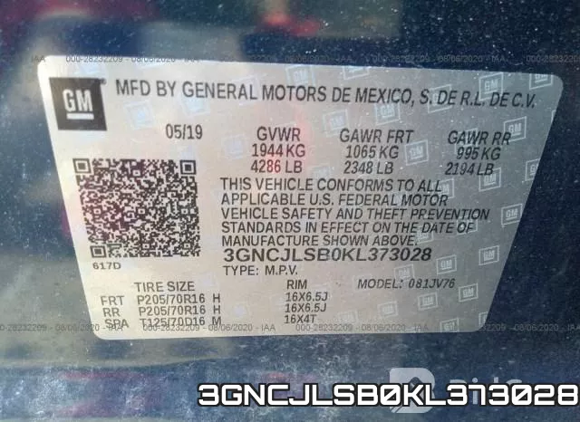 3GNCJLSB0KL373028 фото 10