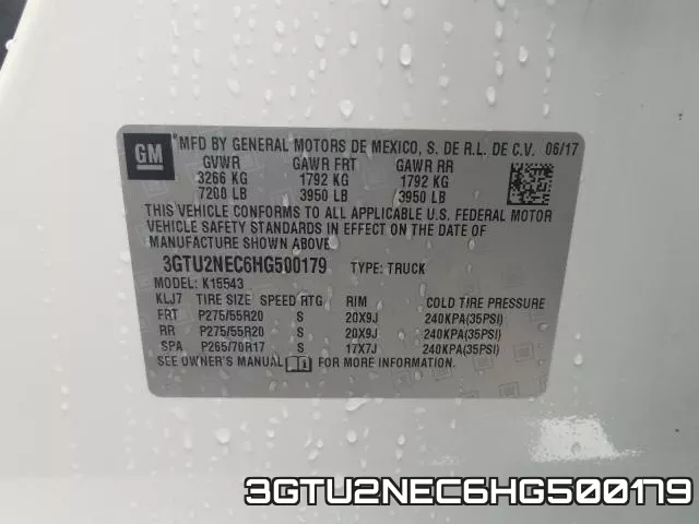 3GTU2NEC6HG500179 фото 2