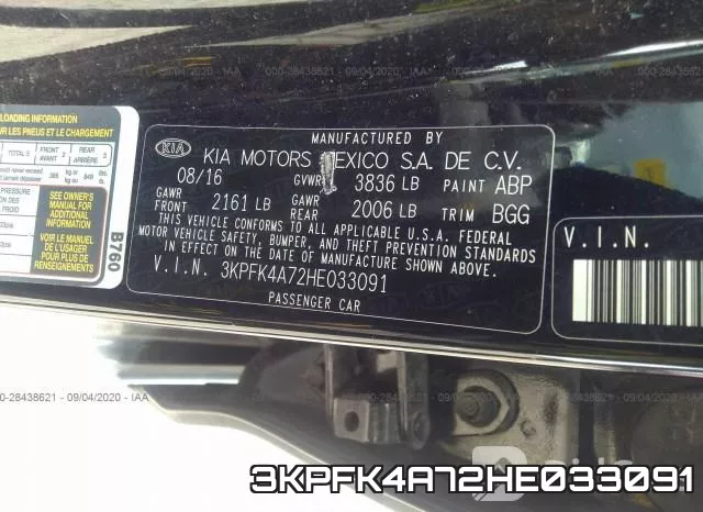 3KPFK4A72HE033091 фото 9