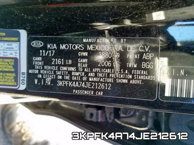 3KPFK4A74JE212612 фото 2
