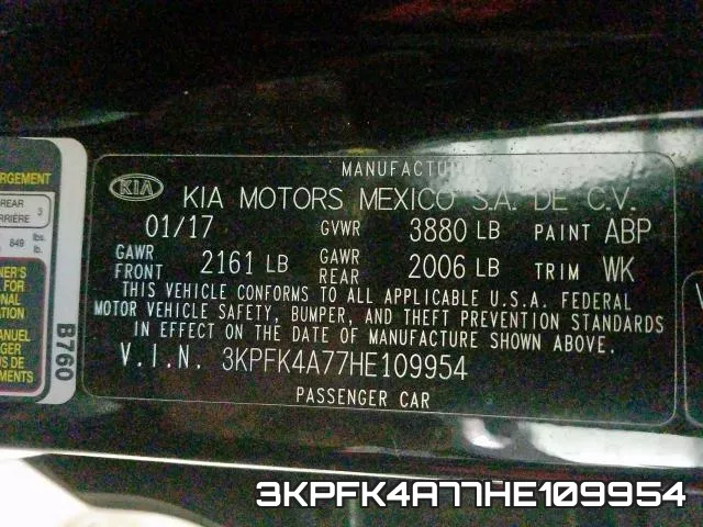 3KPFK4A77HE109954 фото 2
