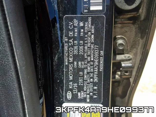 3KPFK4A79HE099377 фото 2