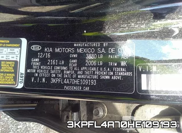 3KPFL4A70HE109193 фото 10