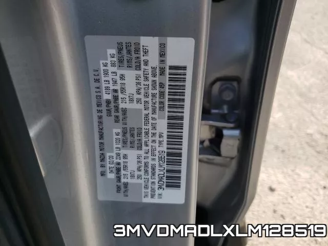 3MVDMADLXLM128519 фото 2
