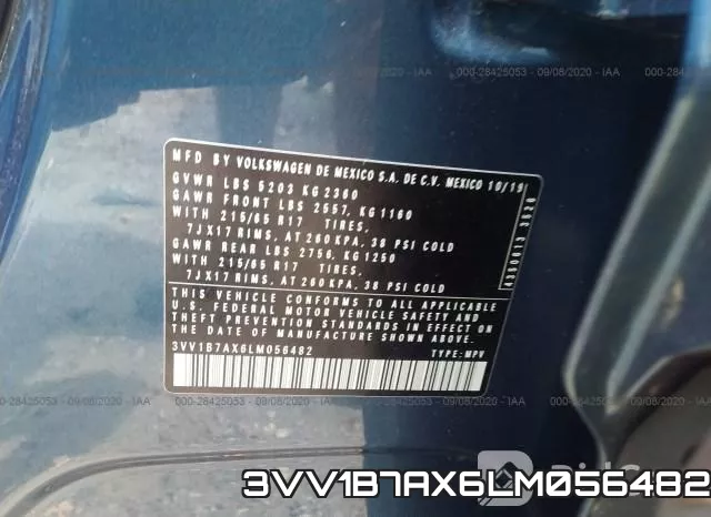 3VV1B7AX6LM056482 фото 10