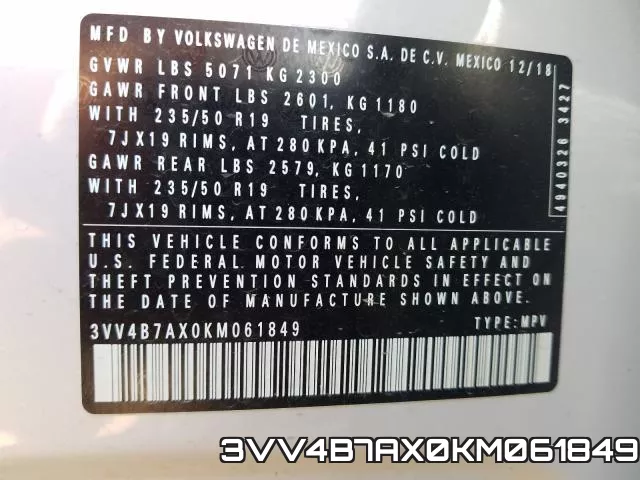 3VV4B7AX0KM061849 фото 2