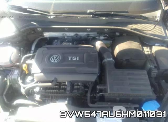3VW547AU6HM011031 фото 2