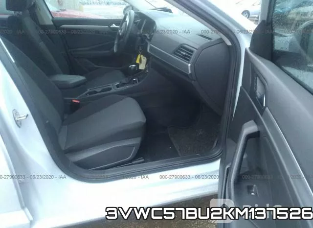 3VWC57BU2KM137526 фото 6