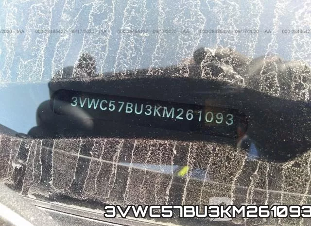 3VWC57BU3KM261093 фото 10