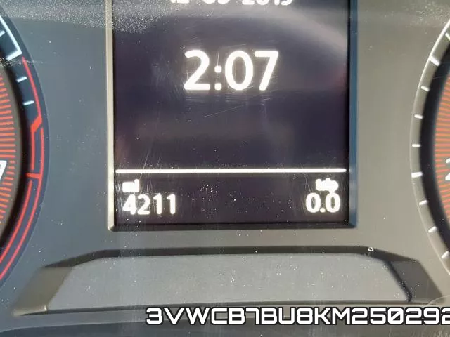 3VWCB7BU8KM250292 фото 9
