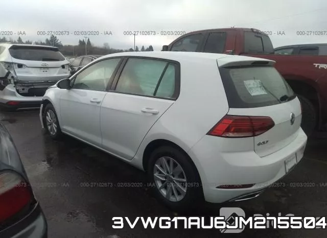 3VWG17AU6JM275504 фото 4
