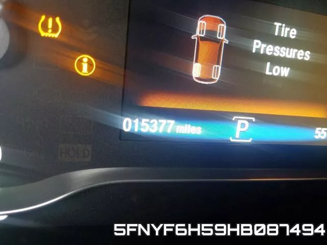 5FNYF6H59HB087494 фото 9
