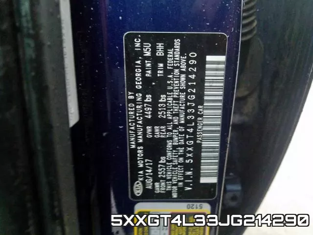 5XXGT4L33JG214290 фото 2