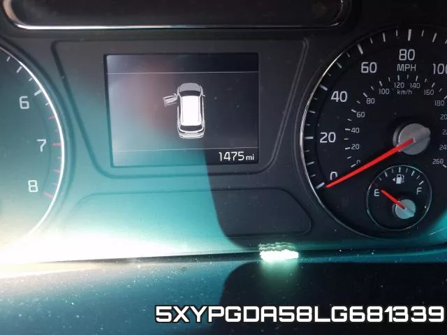 5XYPGDA58LG681339 фото 9