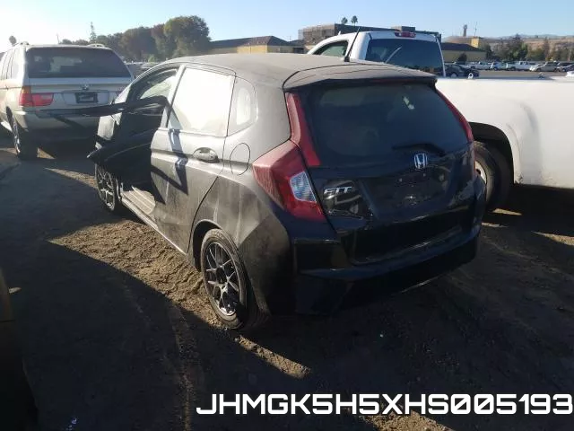 JHMGK5H5XHS005193 фото 4