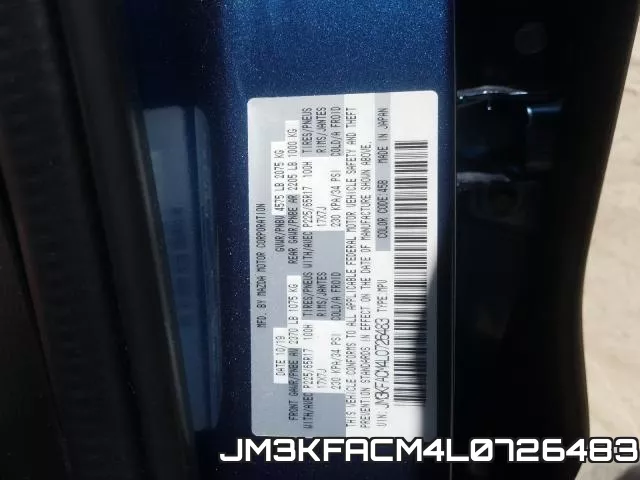 JM3KFACM4L0726483 фото 2