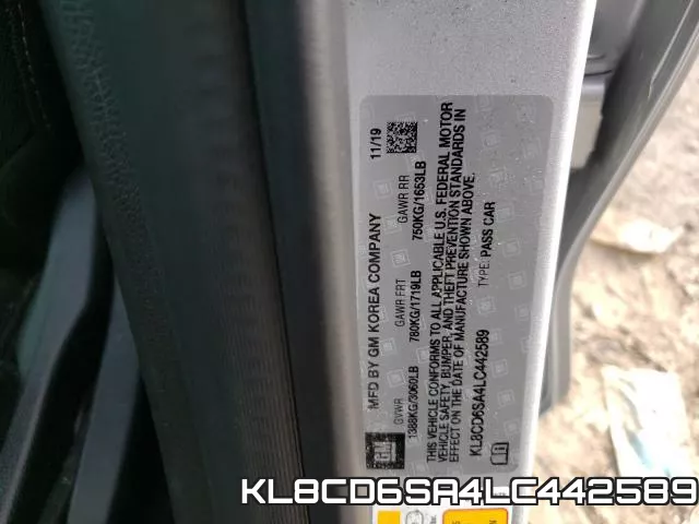 KL8CD6SA4LC442589 фото 2