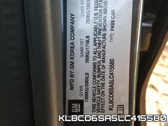 KL8CD6SA5LC415580 фото 2