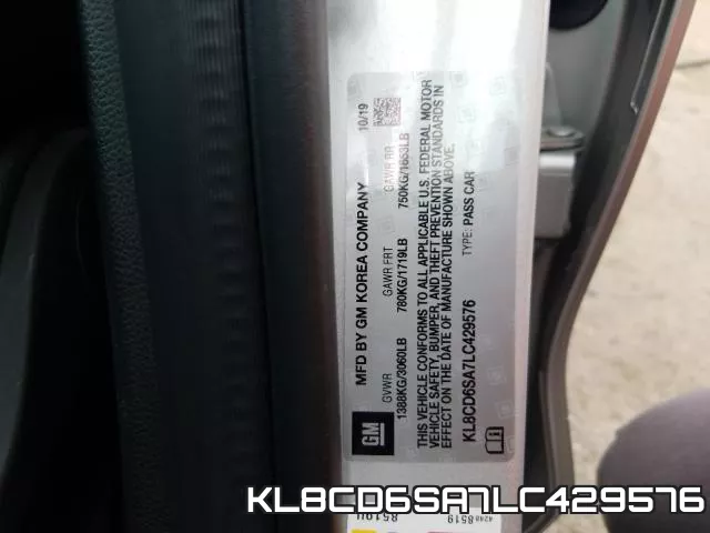 KL8CD6SA7LC429576 фото 2