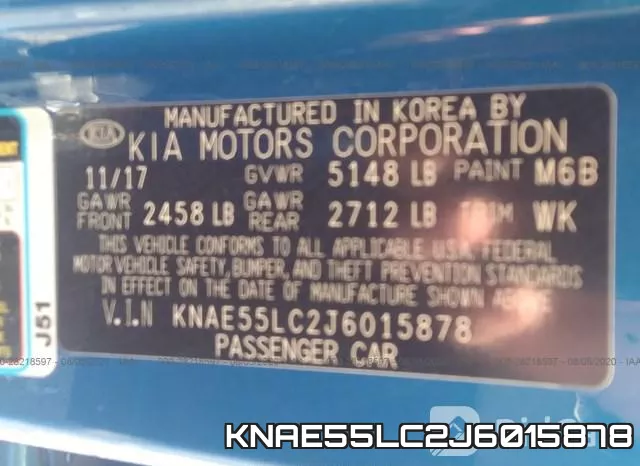 KNAE55LC2J6015878 фото 10