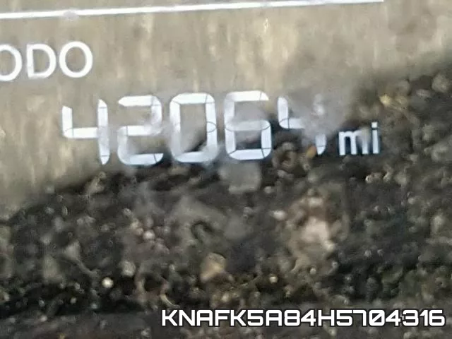 KNAFK5A84H5704316 фото 9