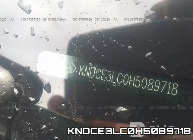 KNDCE3LC0H5089718 фото 10