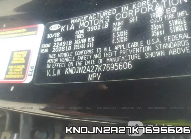 KNDJN2A27K7695606 фото 10