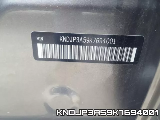 KNDJP3A59K7694001 фото 2