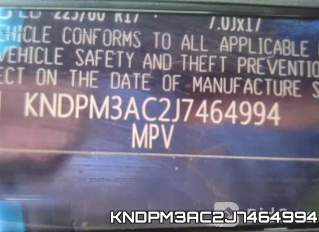 KNDPM3AC2J7464994 фото 10