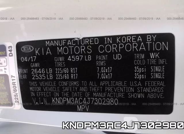 KNDPM3AC4J7302980 фото 10