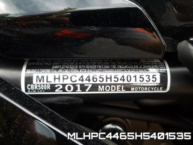 MLHPC4465H5401535 фото 2