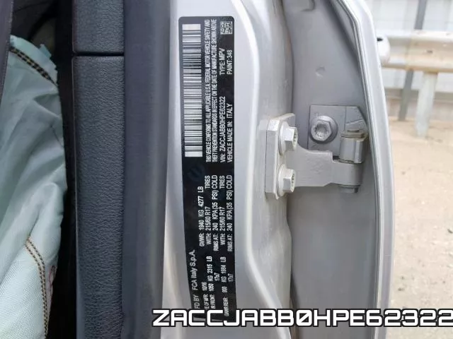 ZACCJABB0HPE62322 фото 2