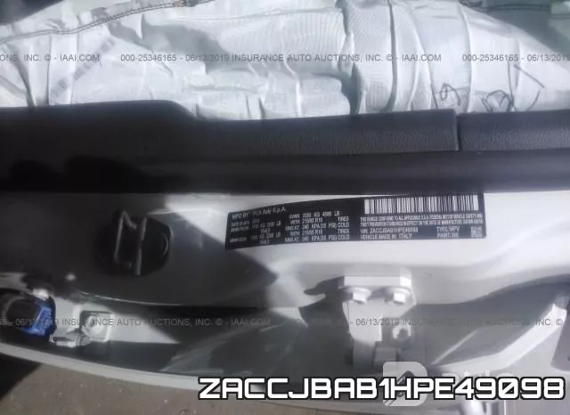ZACCJBAB1HPE49098 фото 10