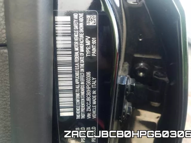 ZACCJBCB0HPG60306 фото 2