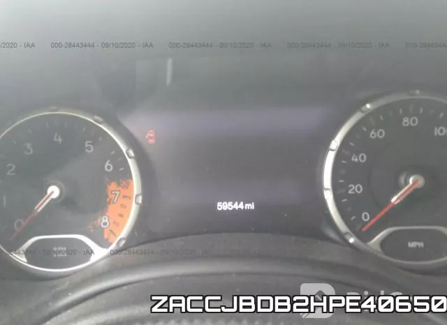 ZACCJBDB2HPE40650 фото 8