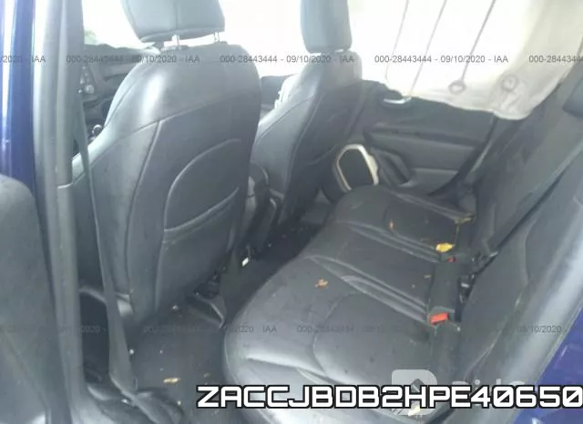 ZACCJBDB2HPE40650 фото 9
