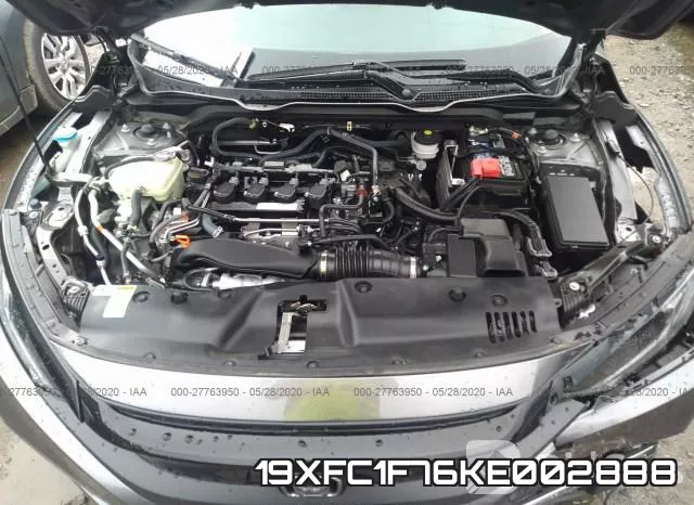 19XFC1F76KE002888 фото 2